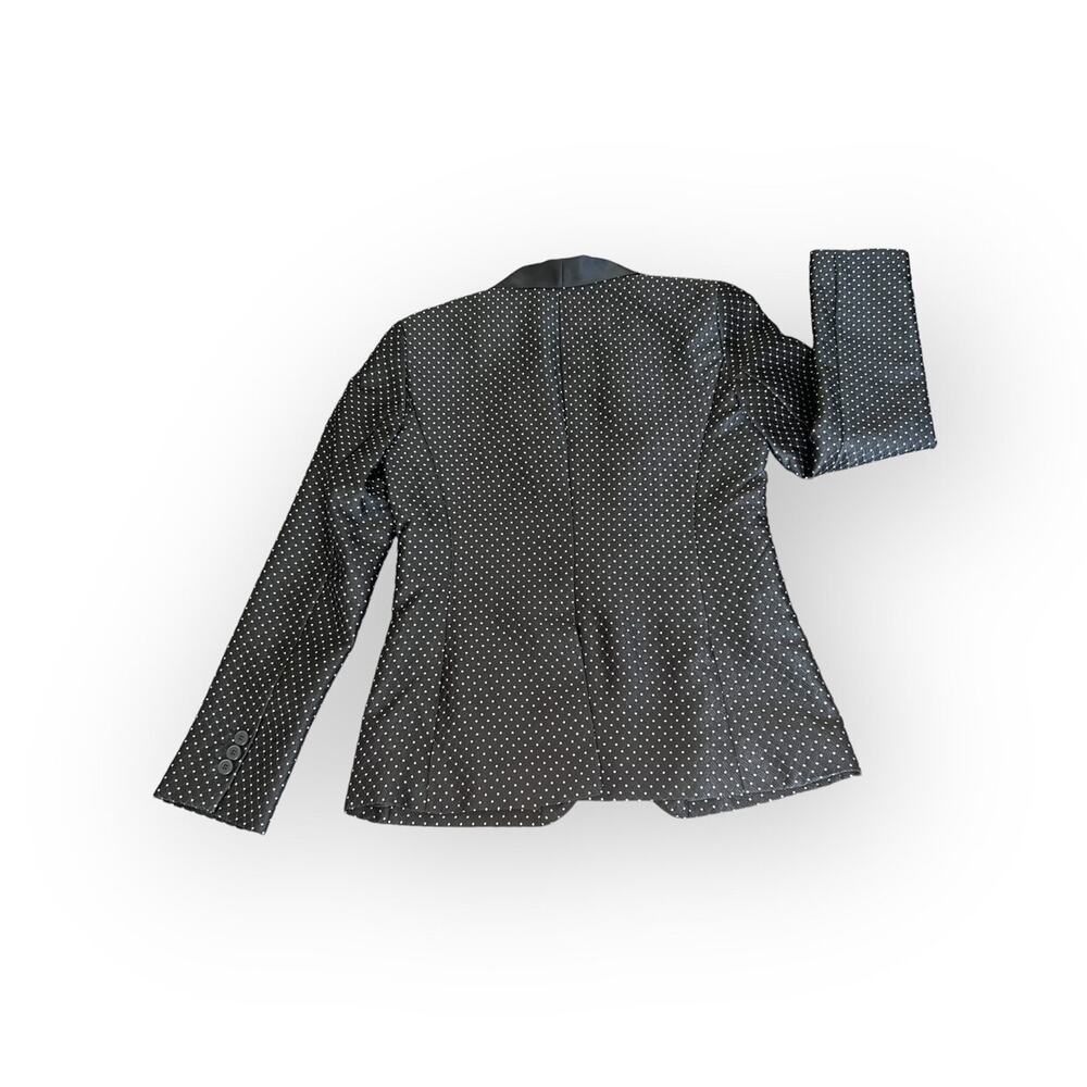 Women's / Teen Tux Style Satin Suit Jacket Blazer - Picture 5 of 8